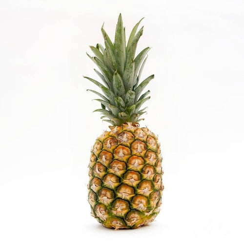 Fresh Pineapple at zucchini